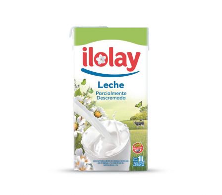 Leche descremada Ilolay 1 L