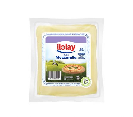 Queso Mozzarella Ilolay Feteado 160 g.