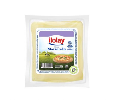 Queso Mozzarella Ilolay Feteado 200 g