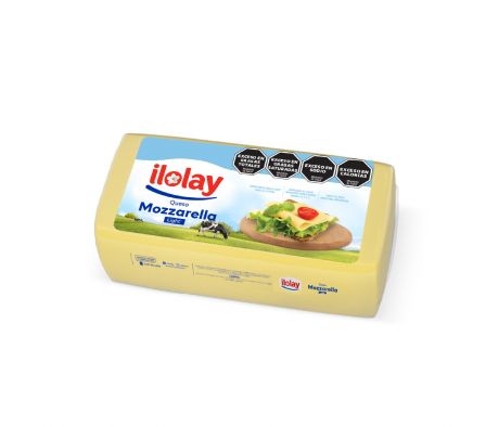 Queso Mozzarella Light Ilolay Barra 3.6 Kg