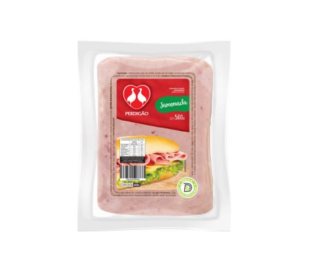 Jamonada Perdigao Feteada 500 g