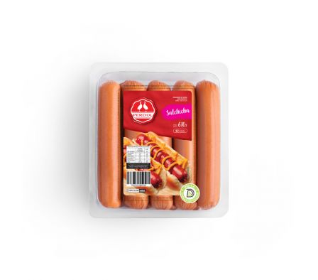Salchicha Hot Dog Perdigao E/V 610 g