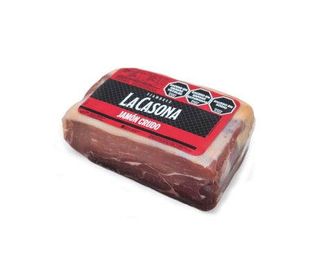 Jamon Crudo sin Hueso/Cuero media pieza La Casona 2.9 Kg
