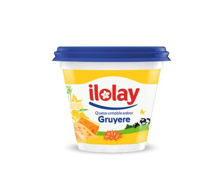 Queso Untable sabor Gruyere Ilolay 190 g