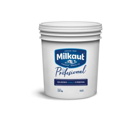 Balde queso crema Milkaut 3,6 Kg