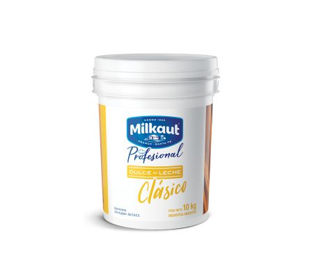 Dulce de leche Clasico - Milkaut Profesional 10 kg