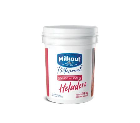 Dulce de Leche Heladero - Milkaut Profesional 10 kg