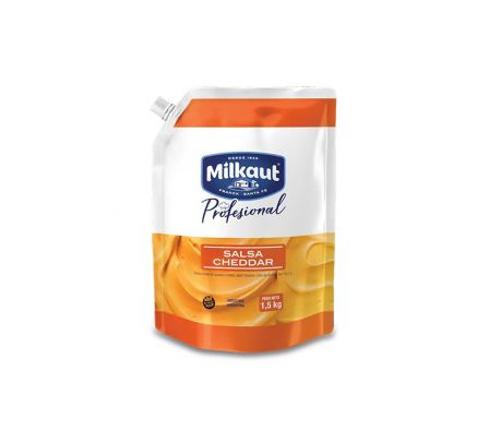 Salsa Cheddar Doypack Milkaut - 1,5 Kg