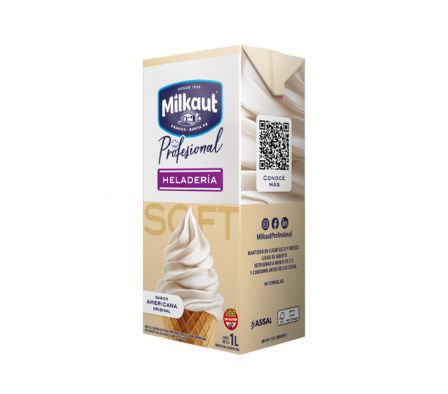 Helado Soft Americana Milkaut Profesional 1l