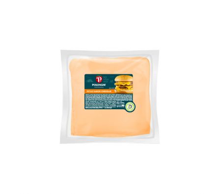 Queso Polenghi Cheddar Fetas frac - KG