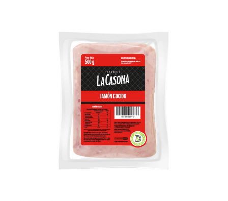 Jamon Cocido La Casona Feteada 500 g